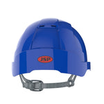 JSP EVOLite Safety Helmet - Slip Ratchet - Vented - Blue - thumbnail 4