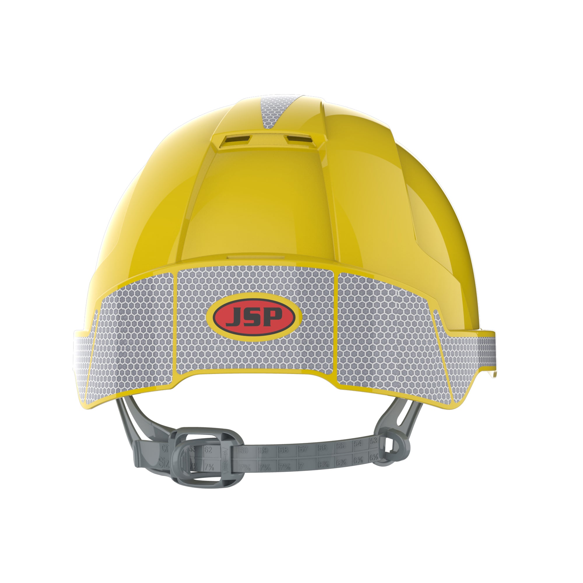 JSP EVOLite Safety Helmet with CR2 - Slip Ratchet - Vented - Yellow