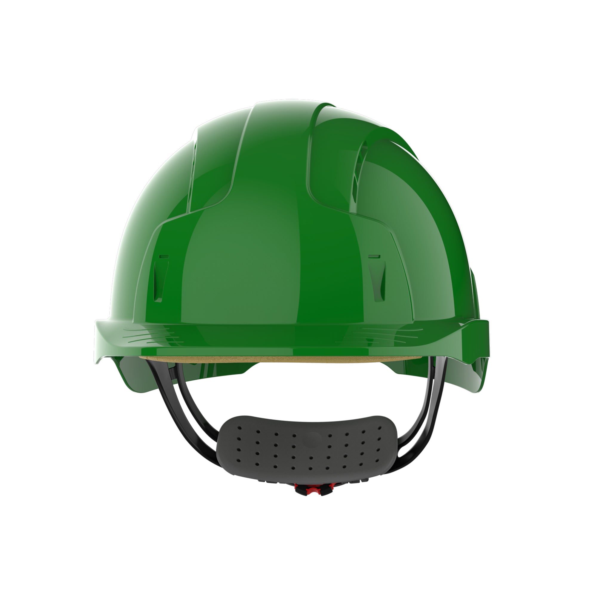 JSP EVOLite Safety Helmet - Wheel Ratchet - Vented - Green