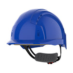 JSP EVOLite Safety Helmet - Wheel Ratchet - Vented - Blue - thumbnail 1