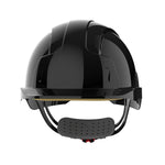 JSP EVOLite Safety Helmet - Wheel Ratchet - Vented - Black - thumbnail 2