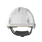 JSP EVOLite Safety Helmet with CR2 - Wheel Ratchet - Vented - White - thumbnail 2