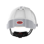 JSP EVOLite Safety Helmet with CR2 - Wheel Ratchet - Vented - White - thumbnail 4