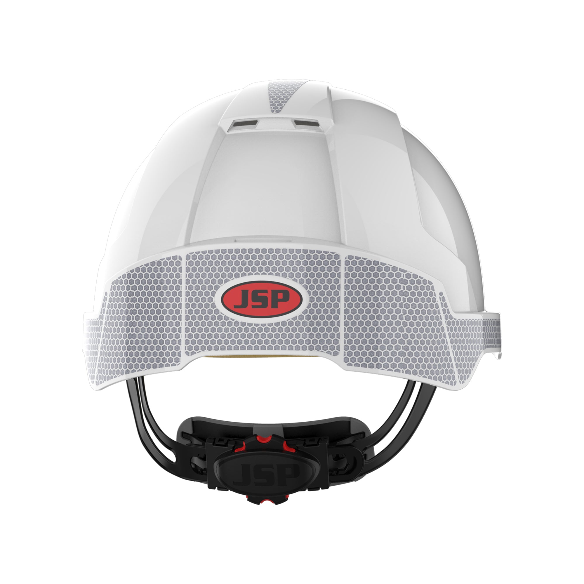 JSP EVOLite Safety Helmet with CR2 - Wheel Ratchet - Vented - White