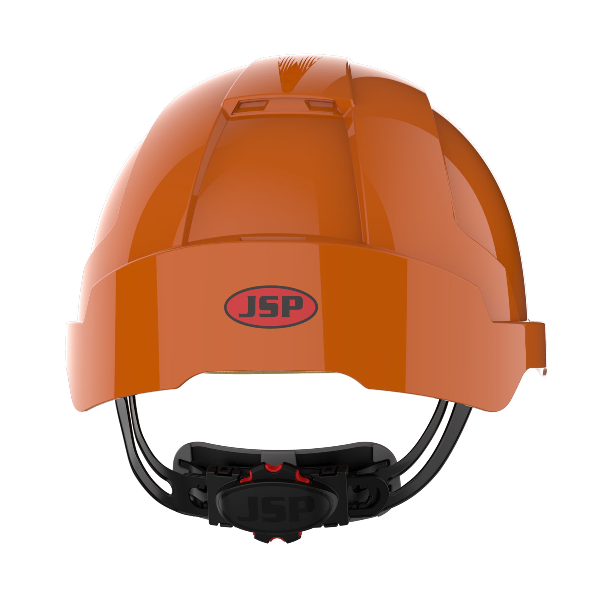 JSP EVOLite Safety Helmet with ID Card Holder / Lamp Bracket - Orange