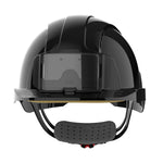JSP EVOLite Safety Helmet with ID Card Holder / Lamp Bracket - Black - thumbnail 2