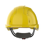 JSP EVOLite Safety Helmet - Micro Peak - Wheel Ratchet - Yellow - thumbnail 2