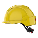 JSP EVOLite Safety Helmet - Micro Peak - Wheel Ratchet - Yellow - thumbnail 3