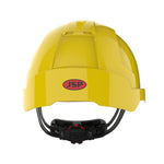 JSP EVOLite Safety Helmet - Micro Peak - Wheel Ratchet - Yellow - thumbnail 4