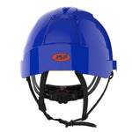 JSP EVOLite Micro Peak Linesman Safety Helmet - Wheel Ratchet - Blue - thumbnail 4
