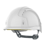 JSP EVOLite Safety Helmet - Micro Peak - Slip Ratchet - Vented - White - thumbnail 1