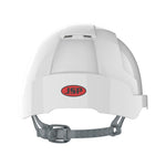 JSP EVOLite Safety Helmet - Micro Peak - Slip Ratchet - Vented - White - thumbnail 4