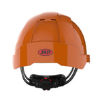 JSP EVOLite Safety Helmet - Micro Peak - Wheel Ratchet - Vented - Orange - thumbnail 4