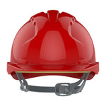 JSP EVO2 Safety Helmet - Slip Ratchet - Red - thumbnail 2