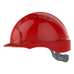JSP EVO2 Safety Helmet - Slip Ratchet - Red - thumbnail 3