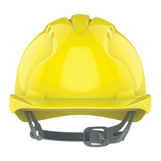 JSP EVO3 Safety Helmet - Slip Ratchet - Yellow