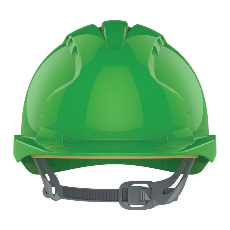 JSP EVO3 Safety Helmet - Slip Ratchet - Green