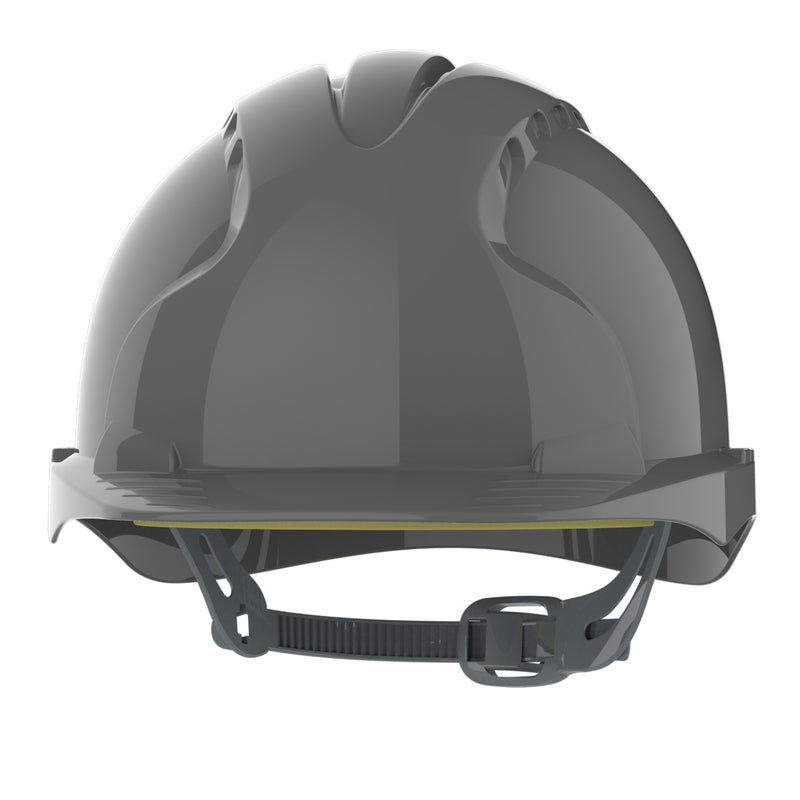 JSP EVO3 Safety Helmet - Slip Ratchet - Grey