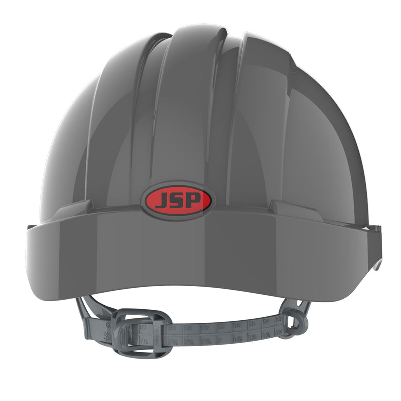 JSP EVO3 Safety Helmet - Slip Ratchet - Grey