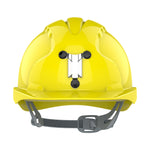 JSP EVO3 Mining Safety Helmet with Lamp Bracket - Slip Ratchet - Yellow - thumbnail 2