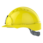 JSP EVO3 Mining Safety Helmet with Lamp Bracket - Slip Ratchet - Yellow - thumbnail 3