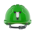 JSP EVO3 Safety Helmet - Slip Ratchet - 3 Point Miners - Green - thumbnail 2