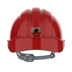 JSP EVO3 Mining Safety Helmet with Lamp Bracket - Slip Ratchet - Red - thumbnail 4