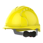 JSP EVO3 Safety Helmet - Wheel Ratchet - Yellow - thumbnail 1