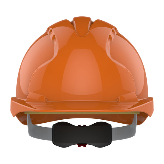 JSP EVO3 Safety Helmet - Wheel Ratchet - Orange