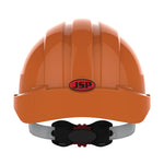 JSP EVO3 Safety Helmet - Wheel Ratchet - Orange - thumbnail 4