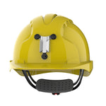 JSP EVO3 Mining Safety Helmet with Lamp Bracket - Wheel Ratchet - Yellow - thumbnail 2
