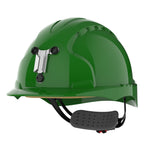 JSP EVO3 Mining Safety Helmet with Lamp Bracket - Wheel Ratchet - Green - thumbnail 1