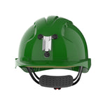 JSP EVO3 Mining Safety Helmet with Lamp Bracket - Wheel Ratchet - Green - thumbnail 4