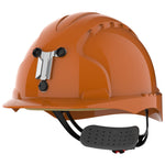 JSP EVO3 Mining Safety Helmet with Lamp Bracket - Wheel Ratchet - Orange - thumbnail 1