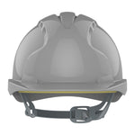JSP EVO3 Safety Helmet - Slip Ratchet - Vented - Grey - thumbnail 2