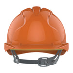 JSP EVO3 Safety Helmet - Slip Ratchet - Vented - Orange - thumbnail 2
