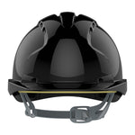 JSP EVO3 Safety Helmet - Slip Ratchet - Vented - Black - thumbnail 2