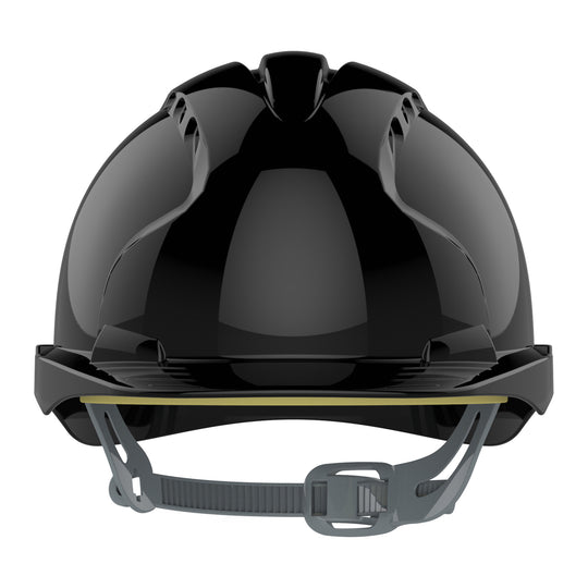 JSP EVO3 Safety Helmet - Slip Ratchet - Vented - Black