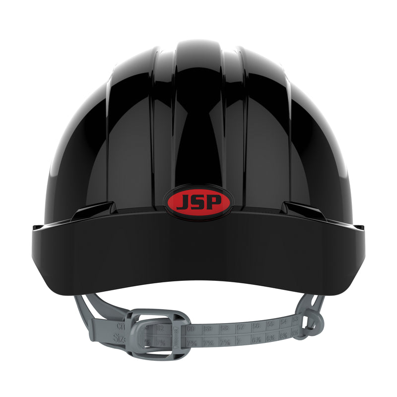 JSP EVO3 Safety Helmet - Slip Ratchet - Vented - Black