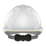 JSP EVO3 Safety Helmet - Wheel Ratchet - Vented - White - thumbnail 2