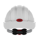 JSP EVO3 Safety Helmet - Wheel Ratchet - Vented - White - thumbnail 4