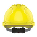 JSP EVO3 Safety Helmet - Wheel Ratchet - Vented - Yellow - thumbnail 2