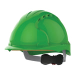 JSP EVO3 Safety Helmet - Wheel Ratchet - Vented - Green - thumbnail 1
