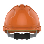 JSP EVO3 Safety Helmet - Wheel Ratchet - Vented - Orange - thumbnail 2