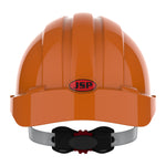 JSP EVO3 Safety Helmet - Micro Peak - Wheel Ratchet - Orange
