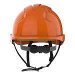 JSP EVO3 Linesman Safety Helmet - Micro Peak - Wheel Ratchet - Orange - thumbnail 2