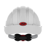 JSP EVO3 Safety Helmet - Micro Peak - Wheel Ratchet - Vented - White - thumbnail 4
