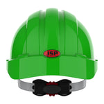 JSP EVO3 Safety Helmet - Micro Peak - Wheel Ratchet - Vented - Green - thumbnail 4