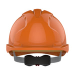 JSP EVO3 Safety Helmet - Micro Peak - Wheel Ratchet - Vented - Orange - thumbnail 2