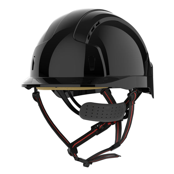JSP EVOLite Skyworker Industrial Climbing Helmet - Black